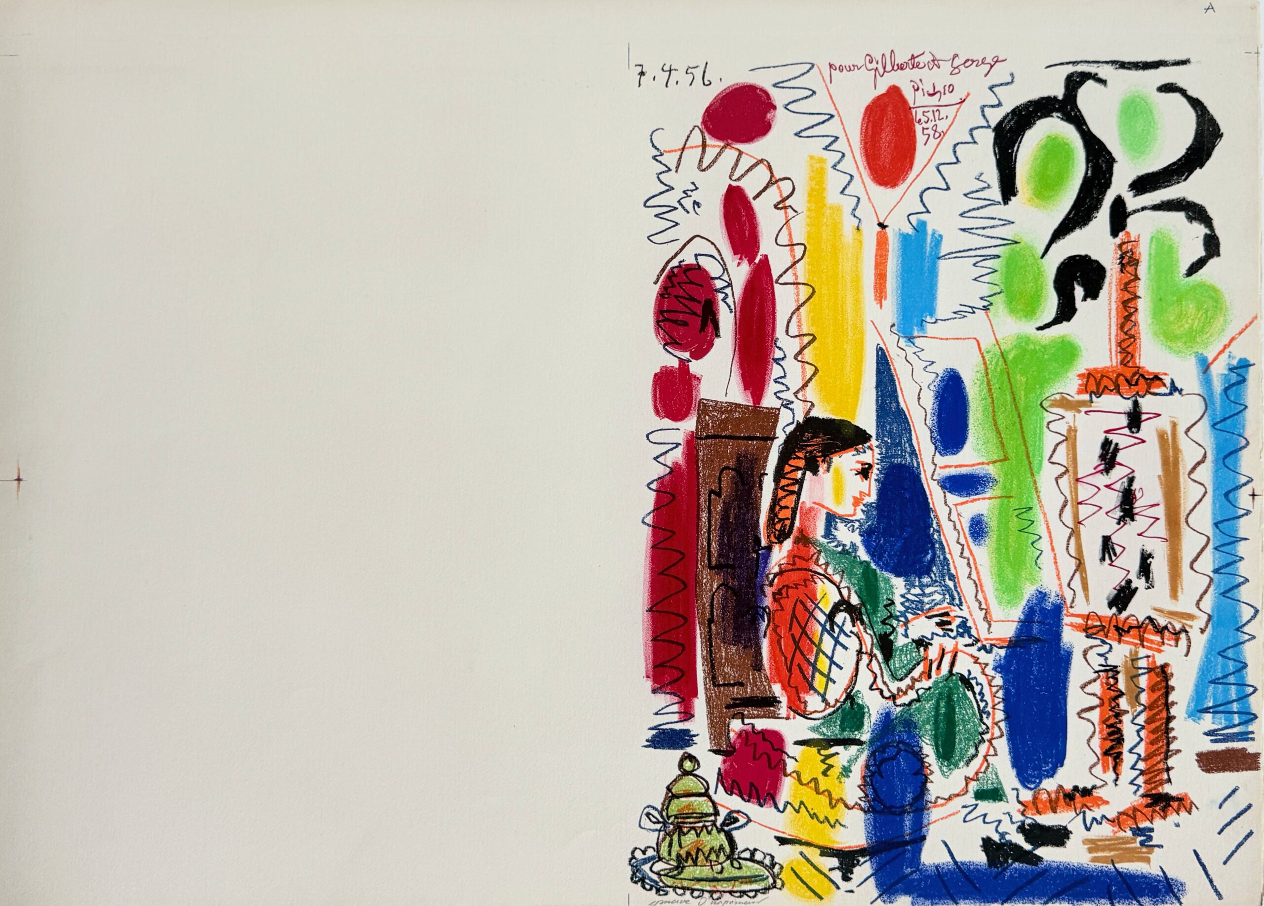L’atelier de Cannes by Pablo Picasso