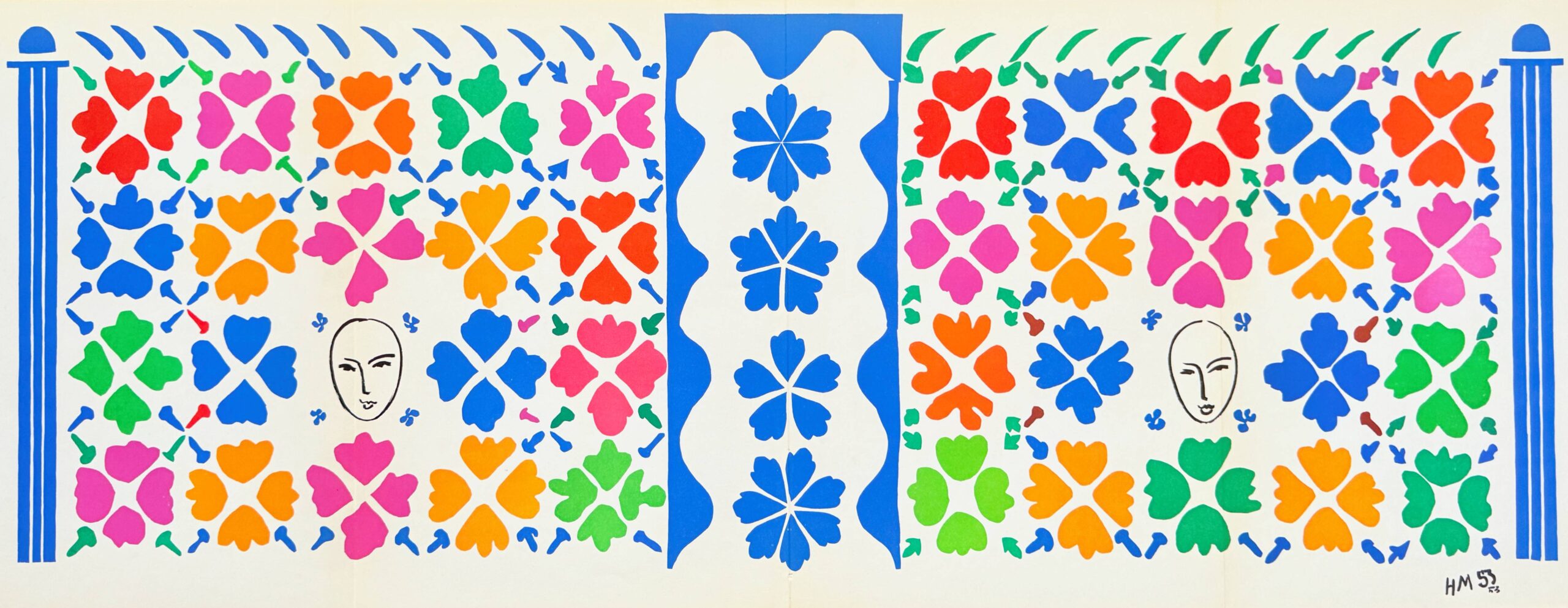Décoration – Masques by Henri Matisse