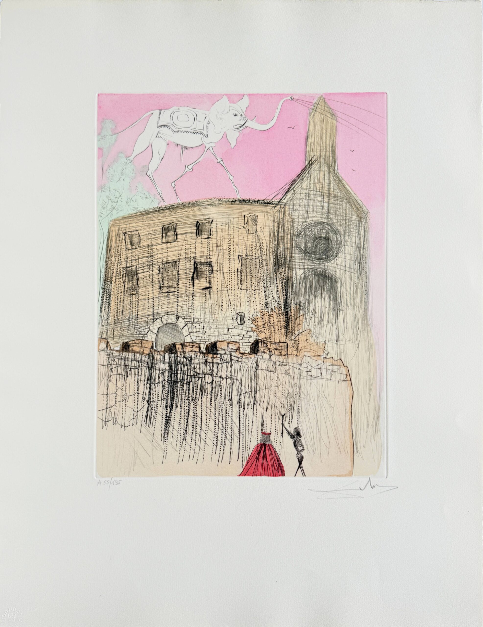 Gala’s Castle by Salvador Dalí