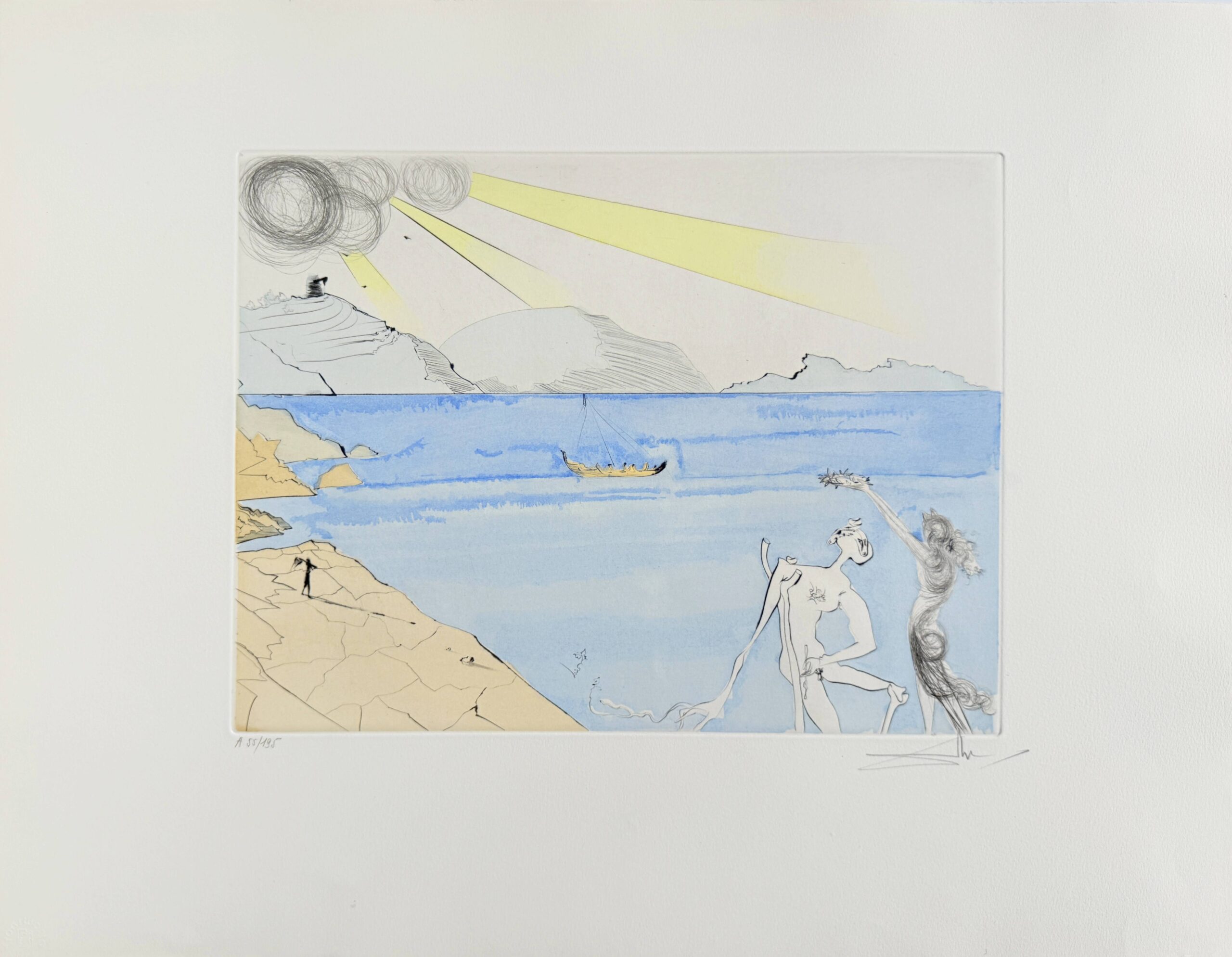 The Laurels of Happiness by Salvador Dalí