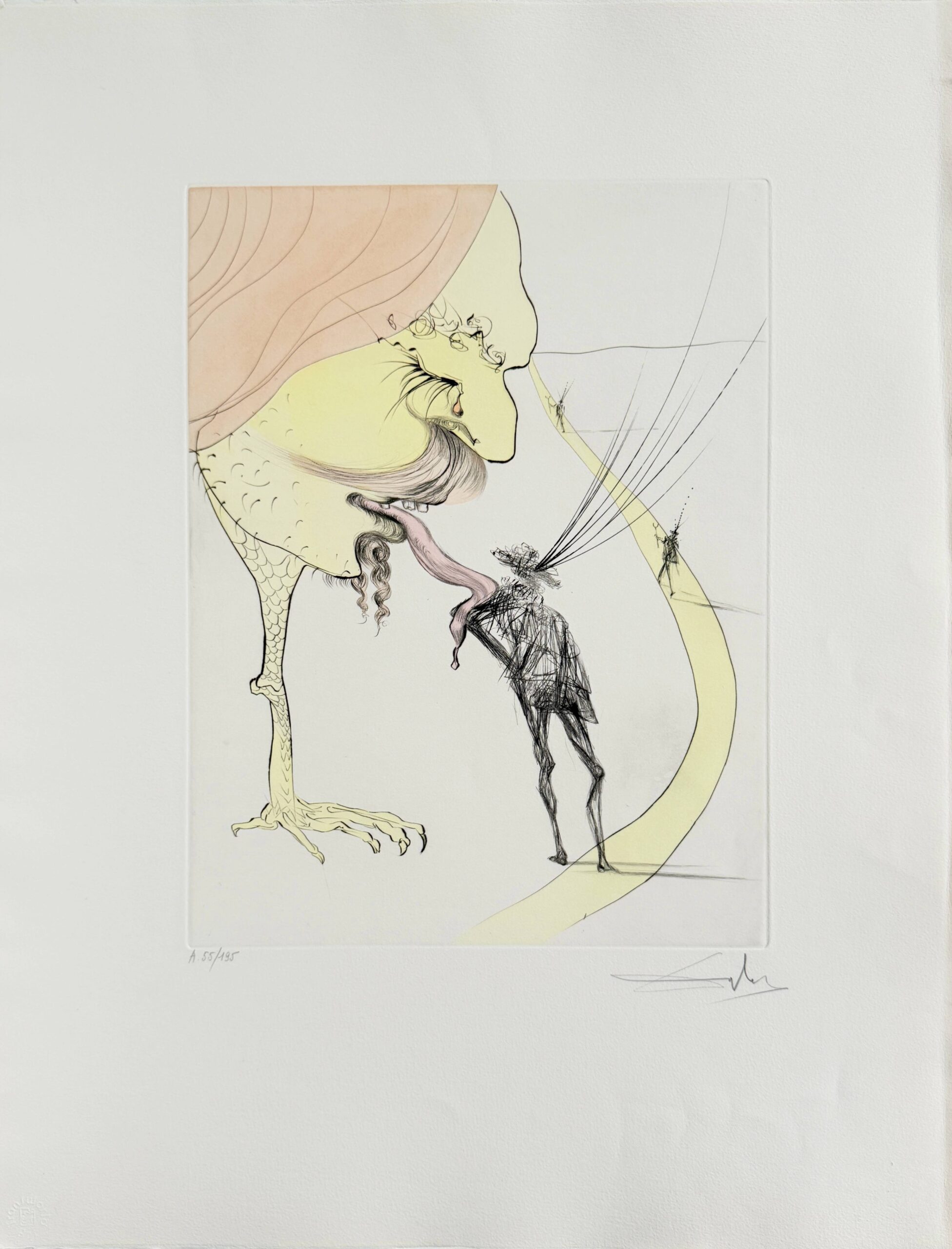 Picasso: A Ticket for Glory by Salvador Dalí