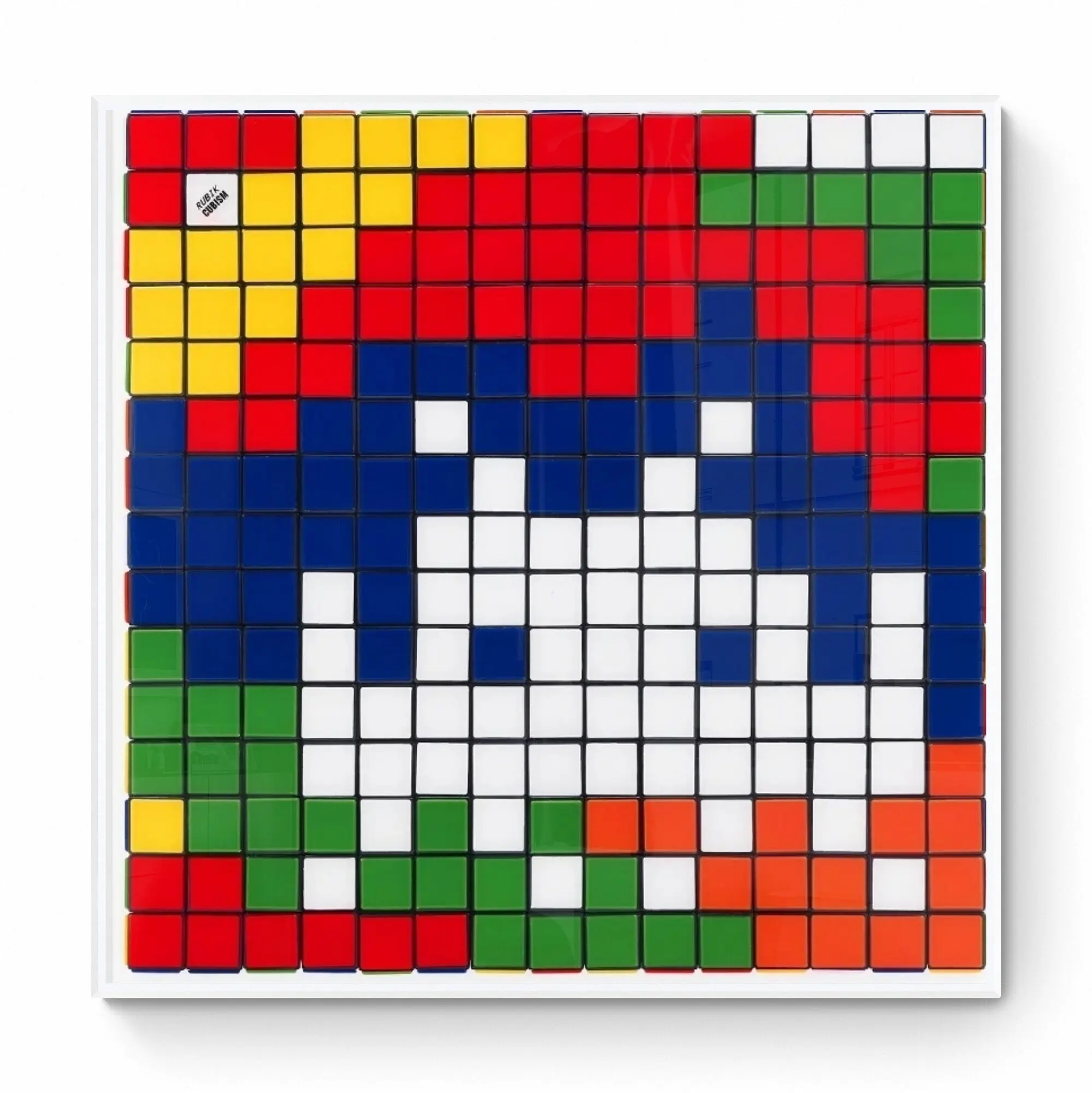 INVADER, Rubik Camouflage (2023) by Invader