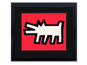 Icons: Barking Dog by Keith Haring at Taglialatella Galleries