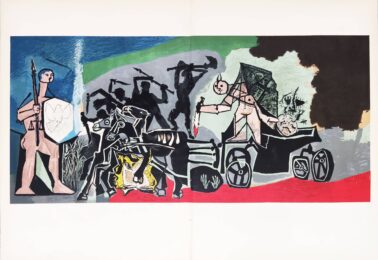 La Guerre et la Paix Rouge by Pablo Picasso at Epicentrum Art Gallery