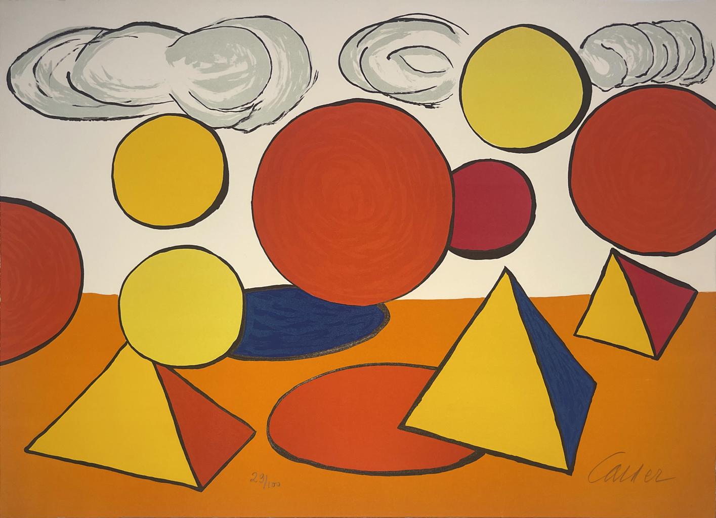 Le Piège / The Trap from La Memoire Elementaire by Alexander Calder