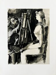 Le Peintre et son Modèle I by Pablo Picasso at Epicentrum Art Gallery