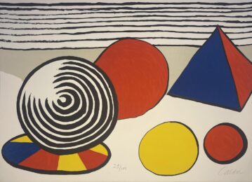 Le point de non retour / The Point of No Return from La Memoire Elementaire by Alexander Calder at Hamilton-Selway Fine Art