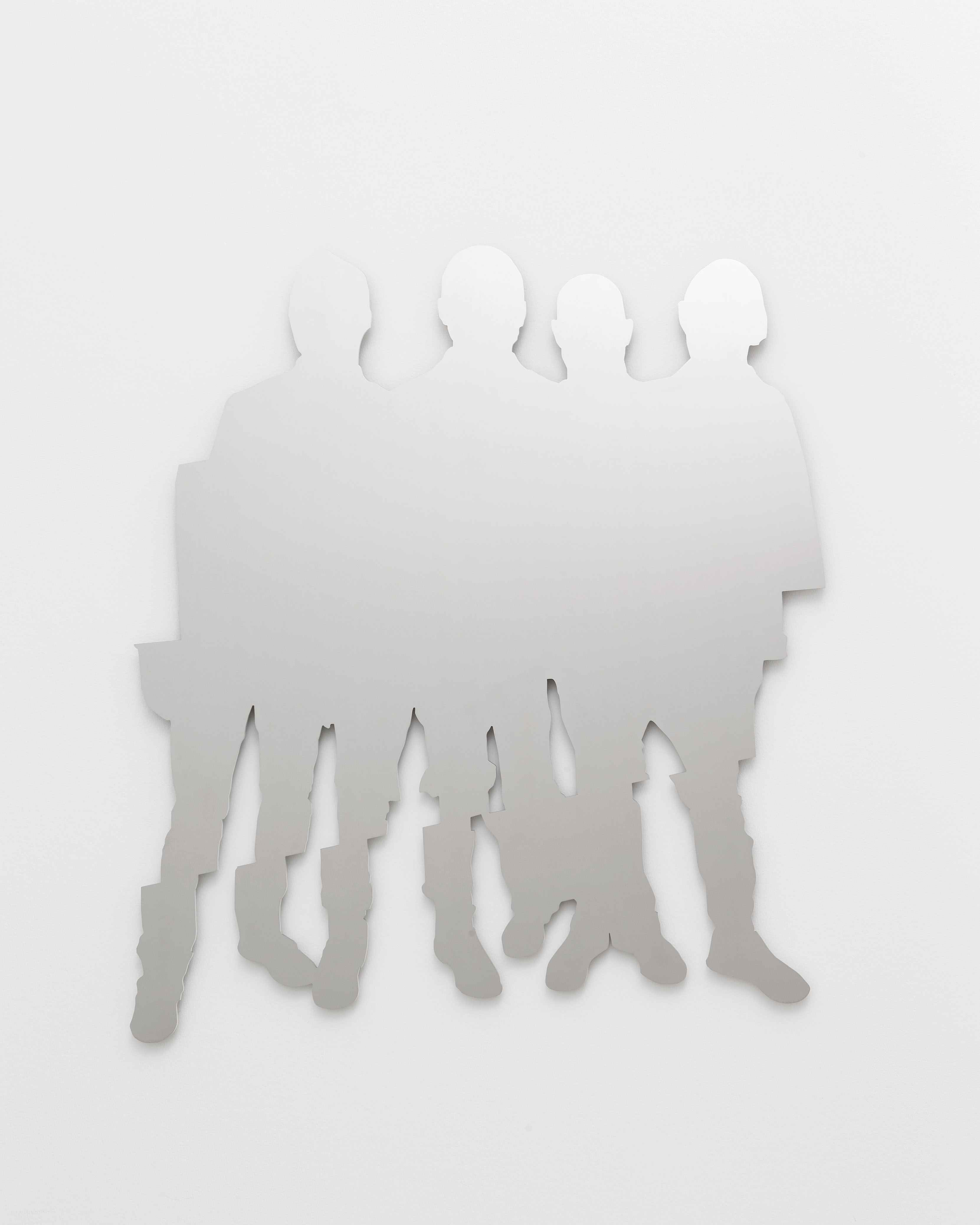 Les Producteurs (Nigel Godrich, Pharell Williams, Brian Eno et Swizz Beatz) by Xavier Veilhan