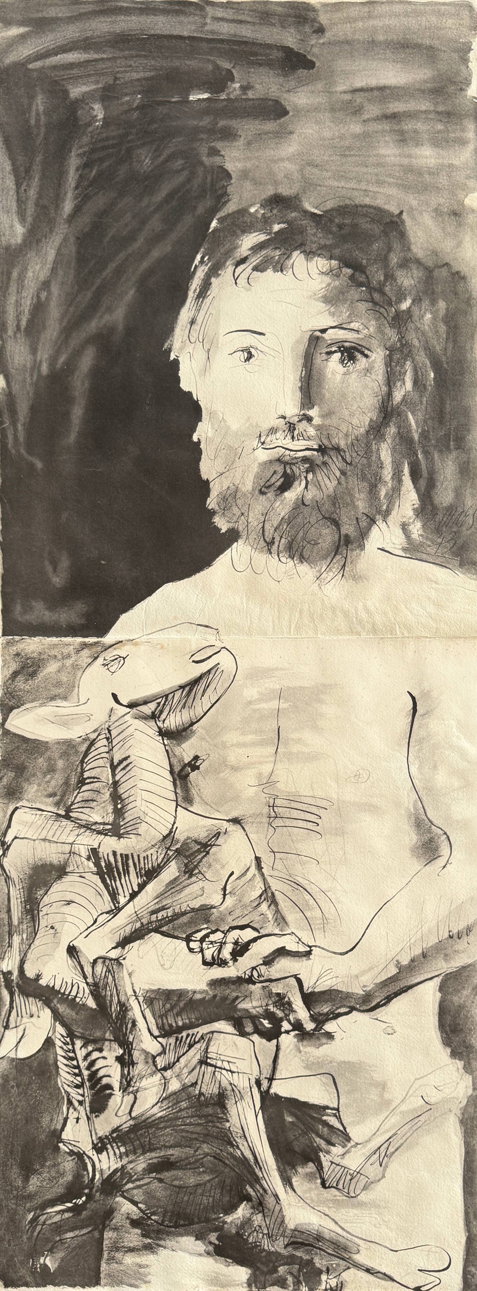 L’homme au mouton by Pablo Picasso
