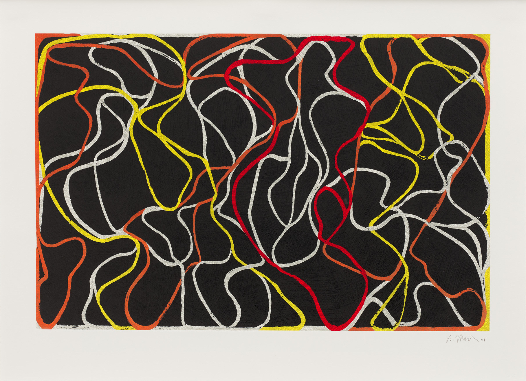 Beyond Eagles Mere 2 by Brice Marden