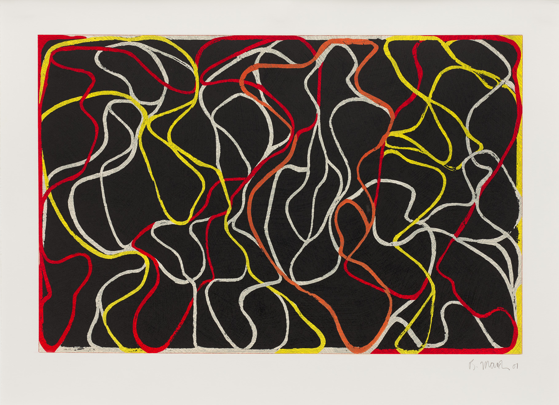 Beyond Eagles Mere by Brice Marden