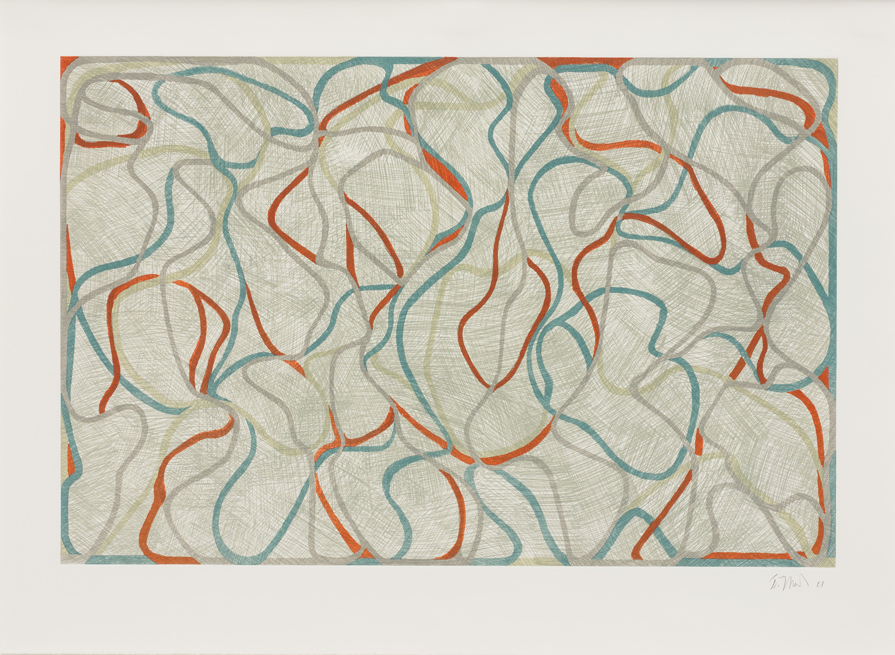 Eagles Mere Muses by Brice Marden