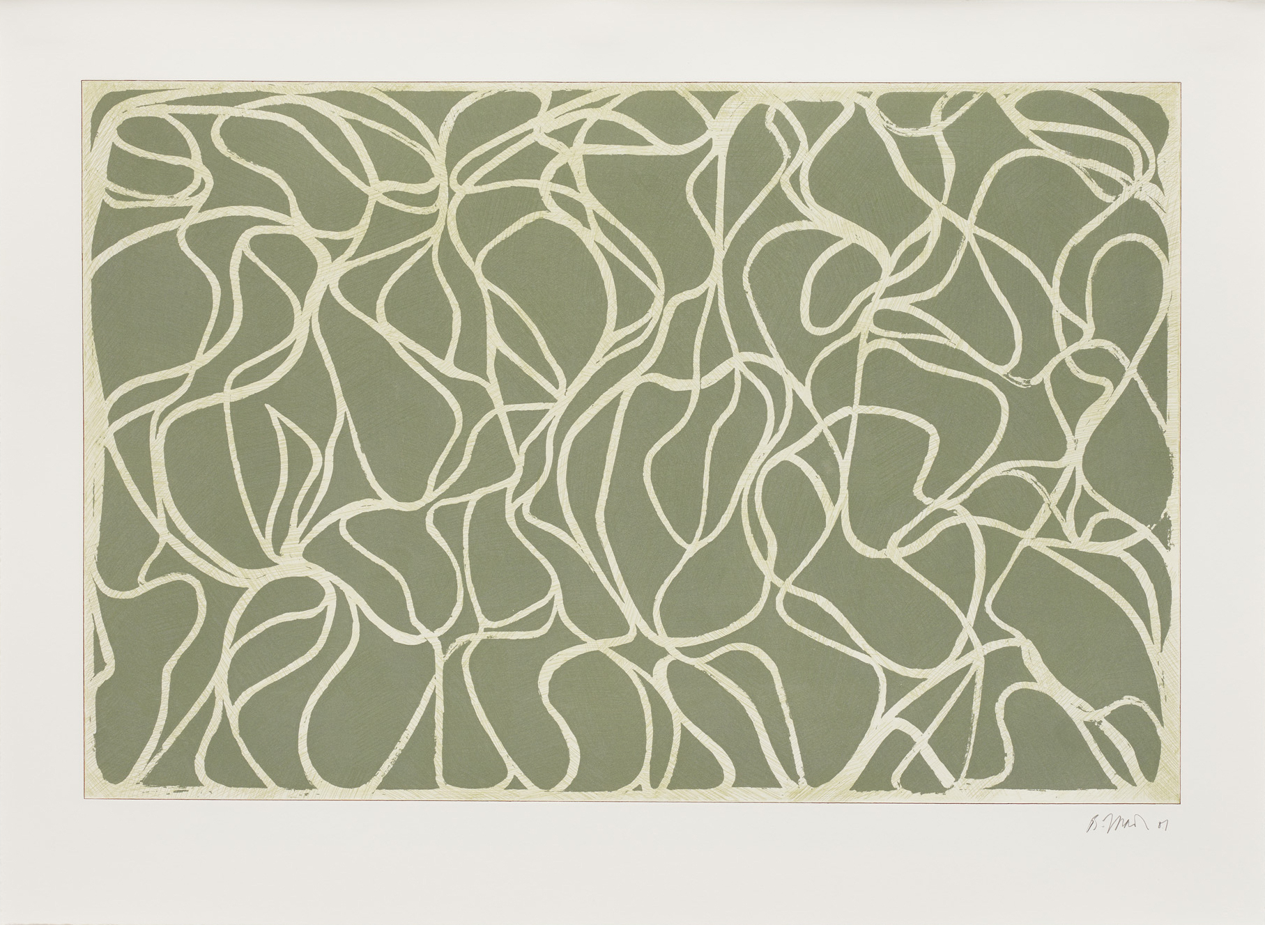 Greyer Muses by Brice Marden