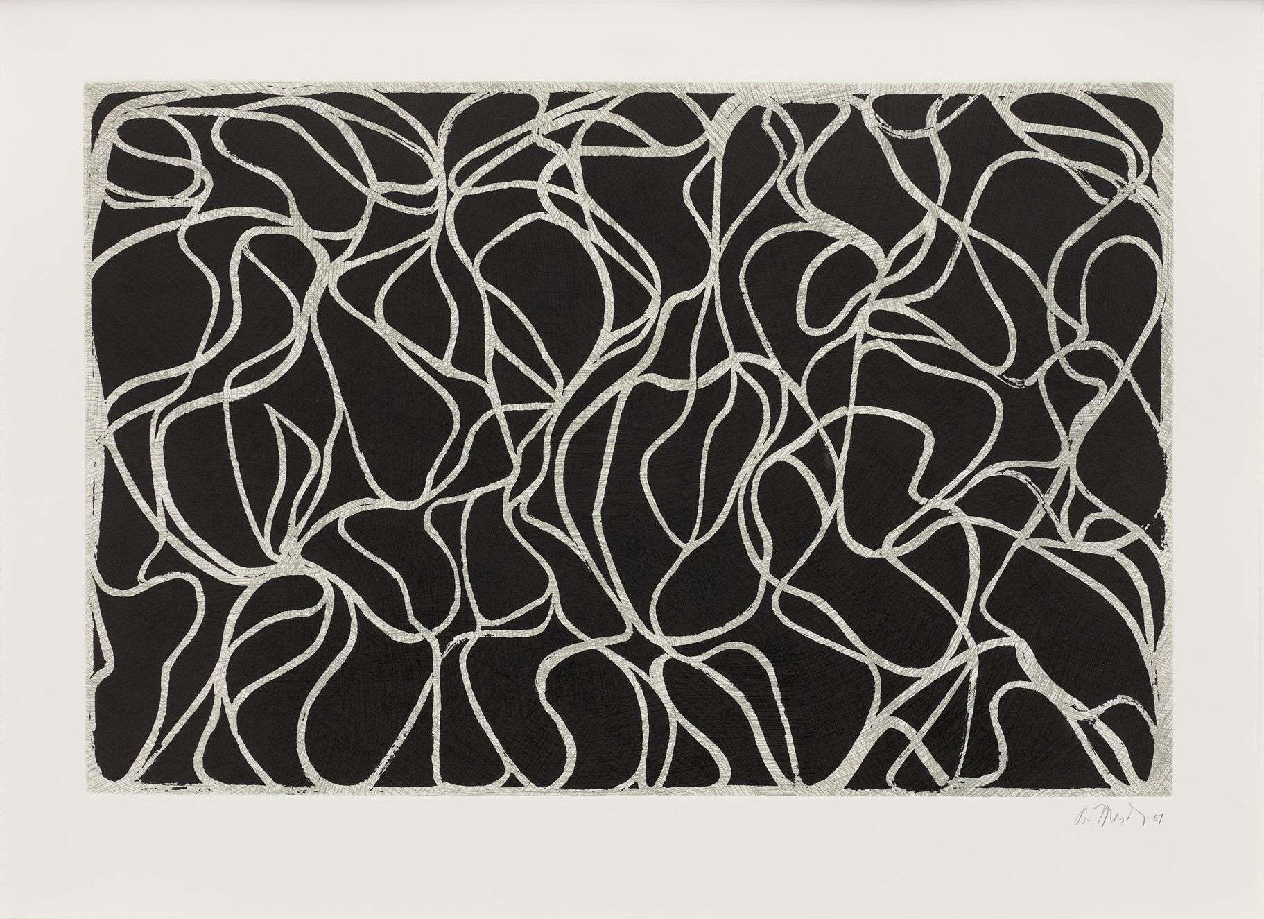 Line Muses by Brice Marden