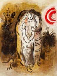 Naomi and her Daughters-in-Law by Marc Chagall at Epicentrum Art Gallery