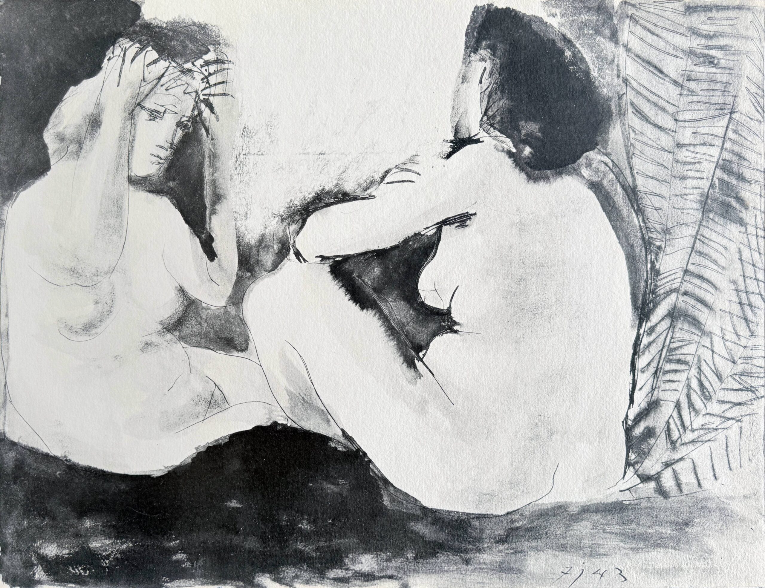 Deux femmes nues by Pablo Picasso
