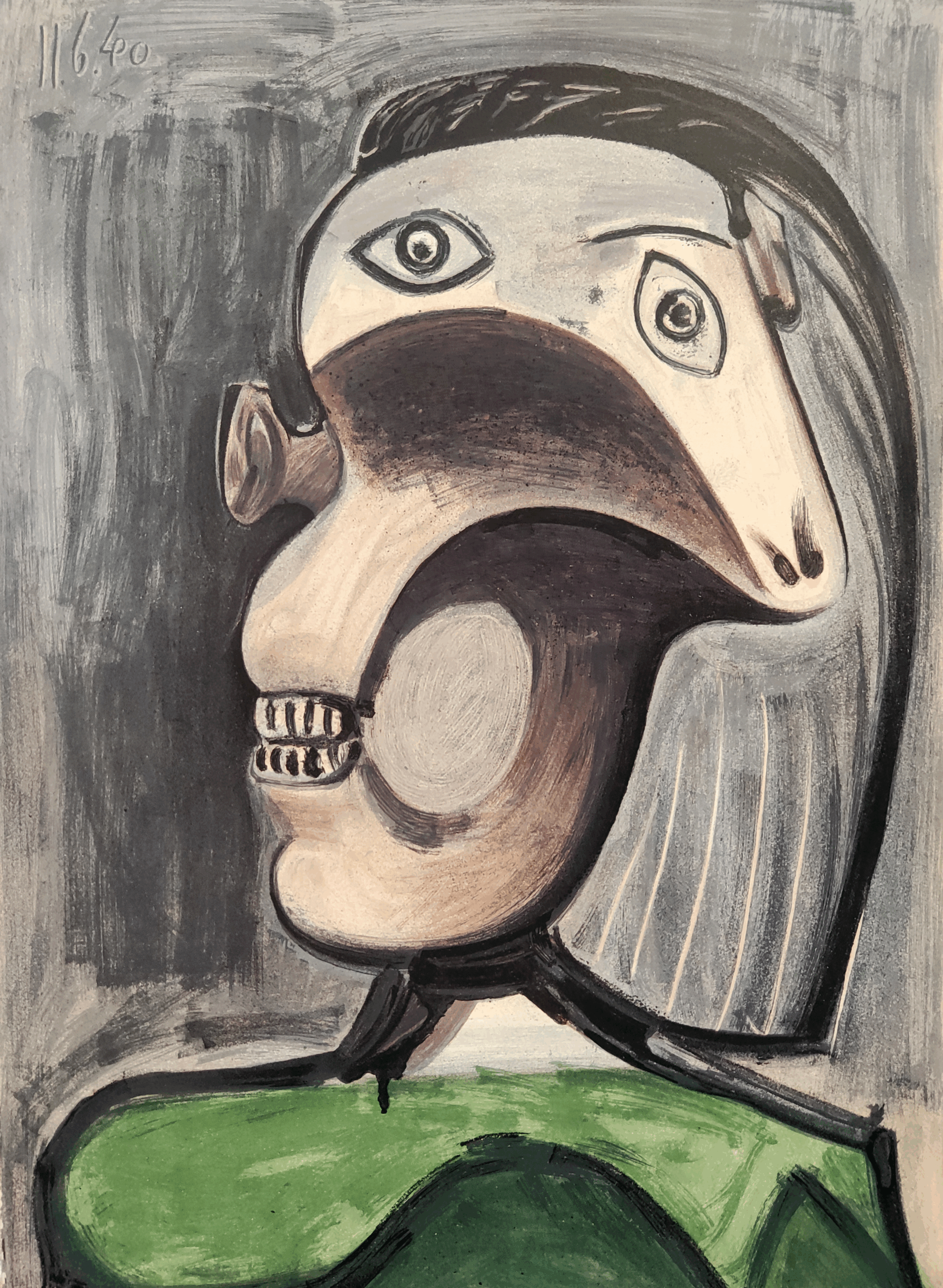 Femme La Guerre II by Pablo Picasso