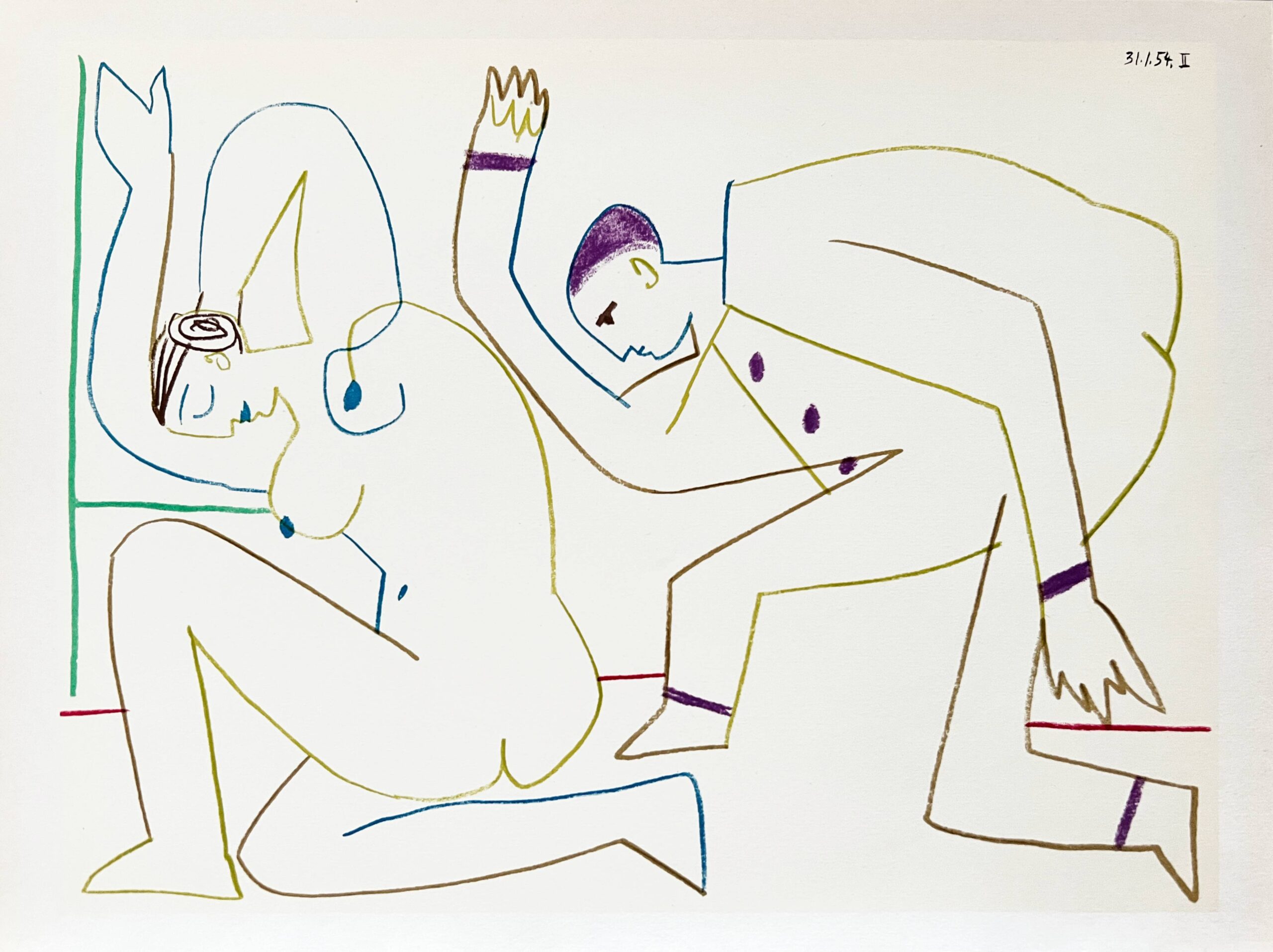 La Comédie Humaine by Pablo Picasso