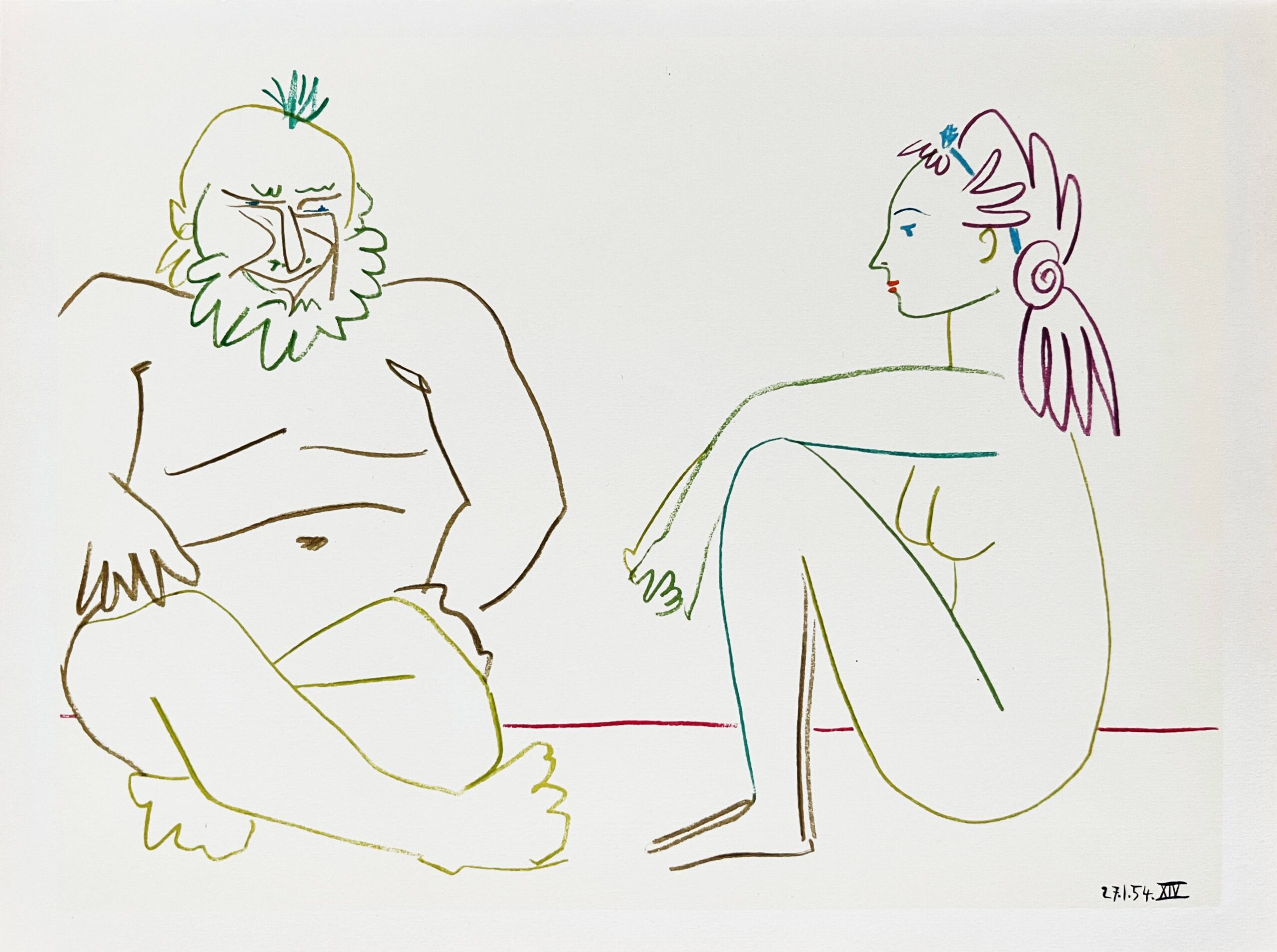 La Comédie Humaine by Pablo Picasso