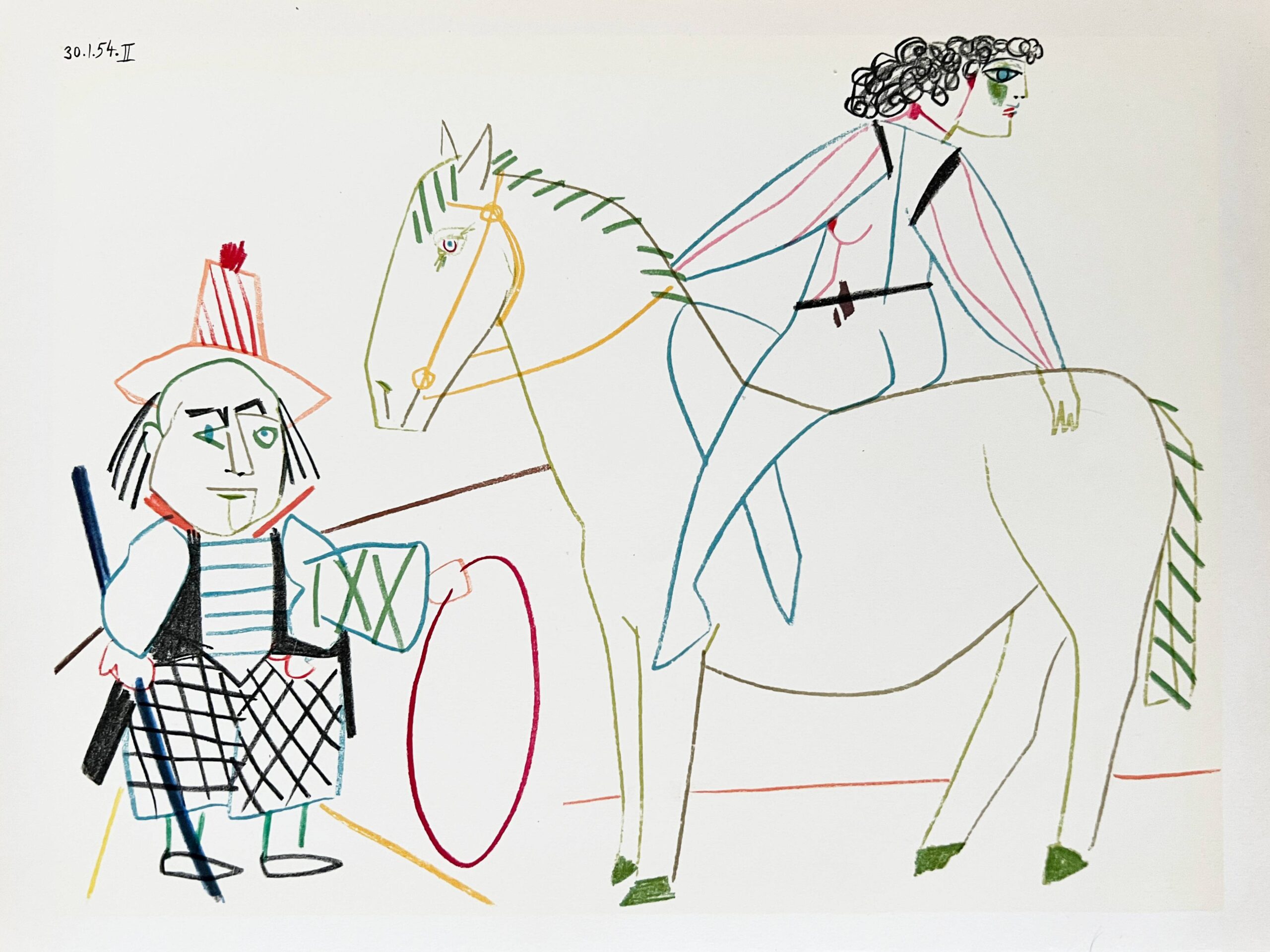 La Comédie Humaine by Pablo Picasso