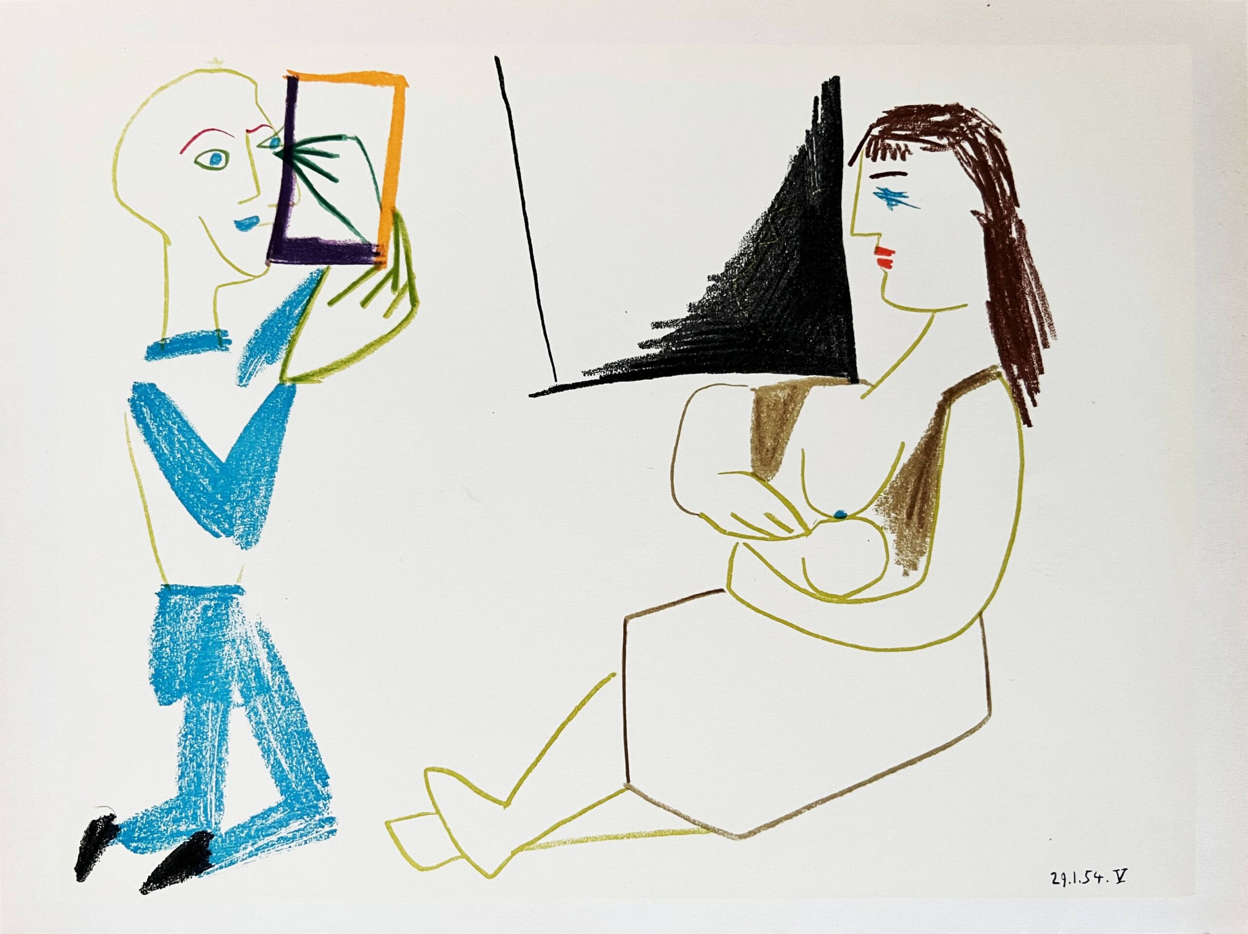 La Comédie Humaine by Pablo Picasso