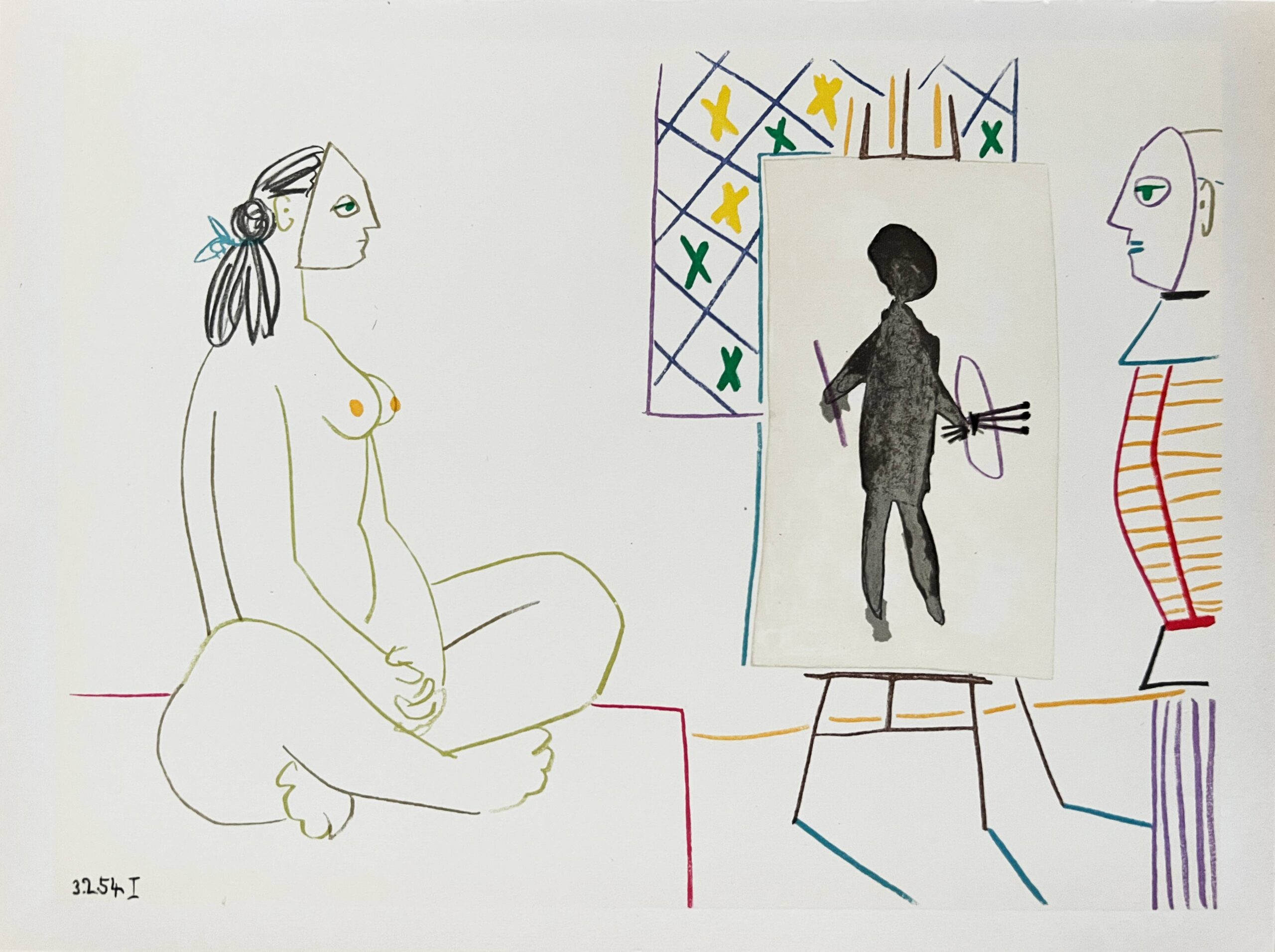 La Comédie Humaine by Pablo Picasso