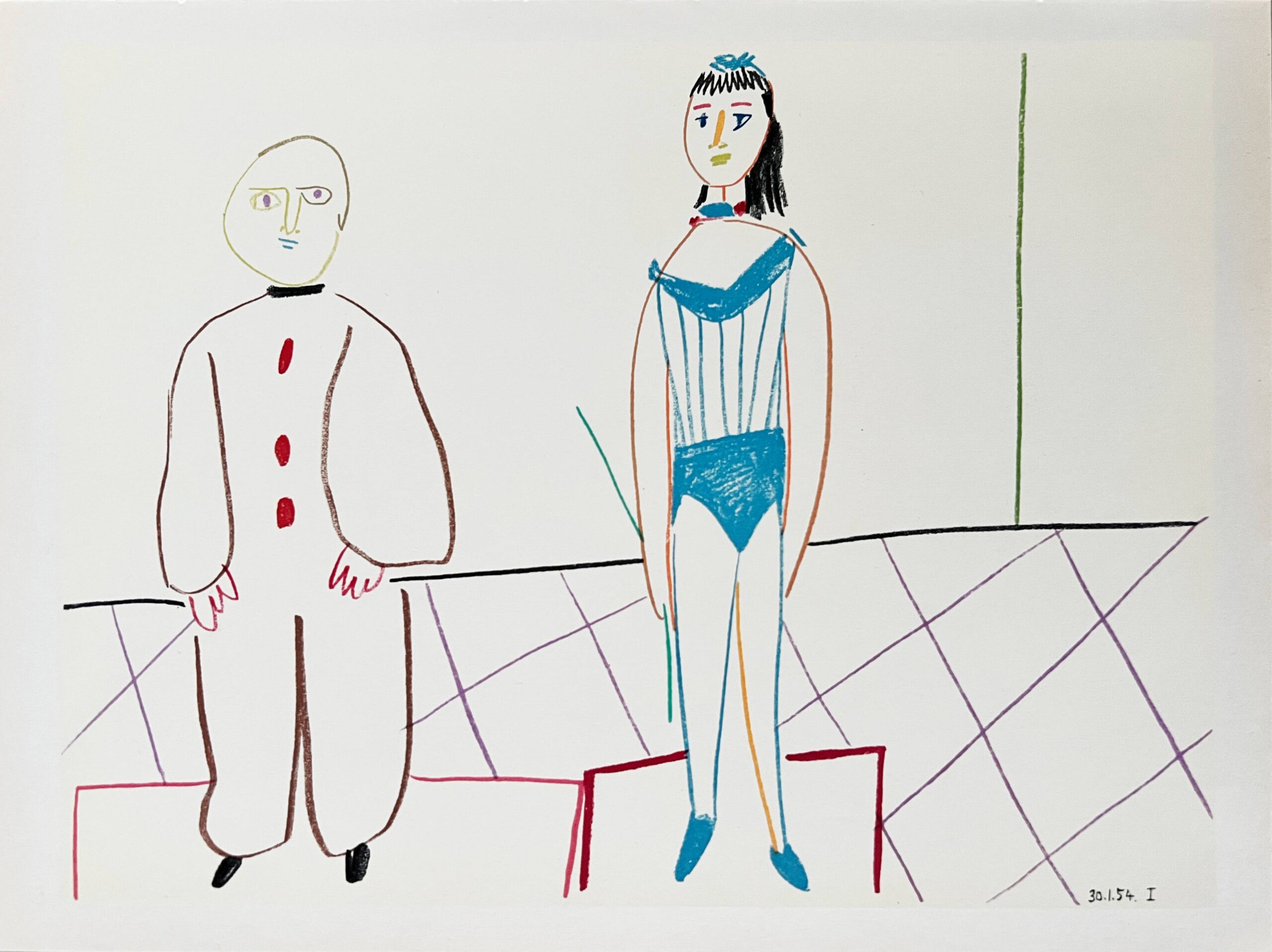 La Comédie Humaine by Pablo Picasso