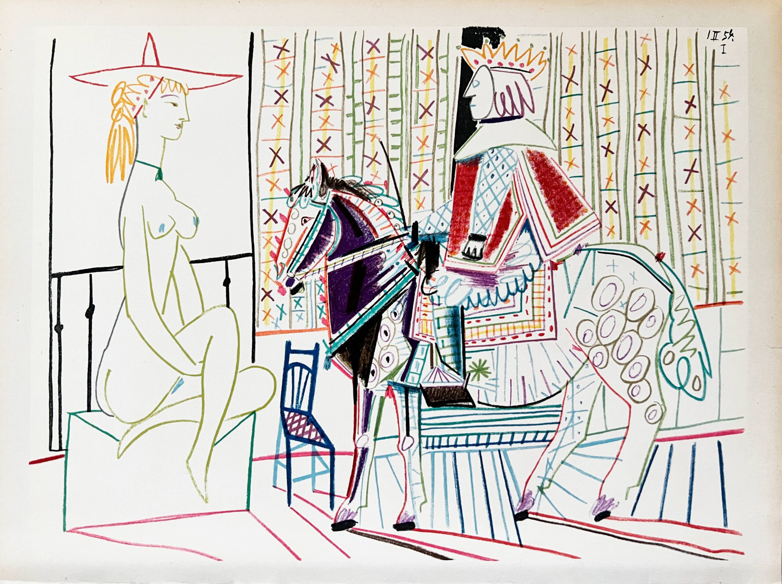 La Comédie Humaine by Pablo Picasso