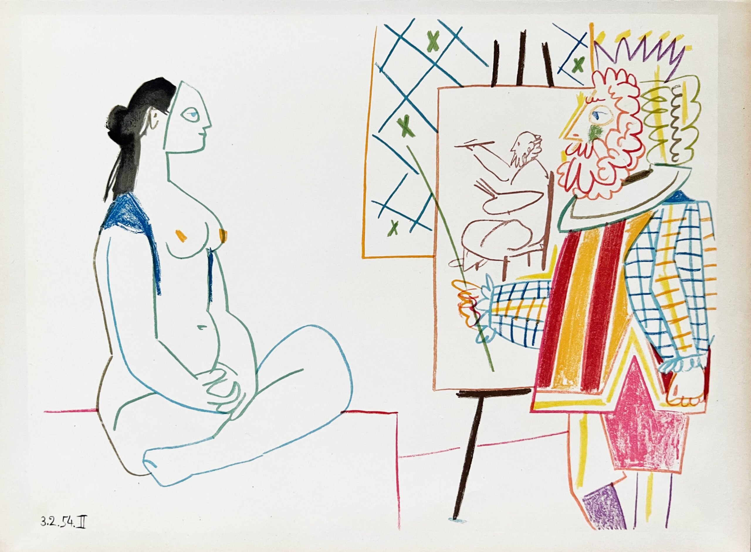 La Comédie Humaine by Pablo Picasso