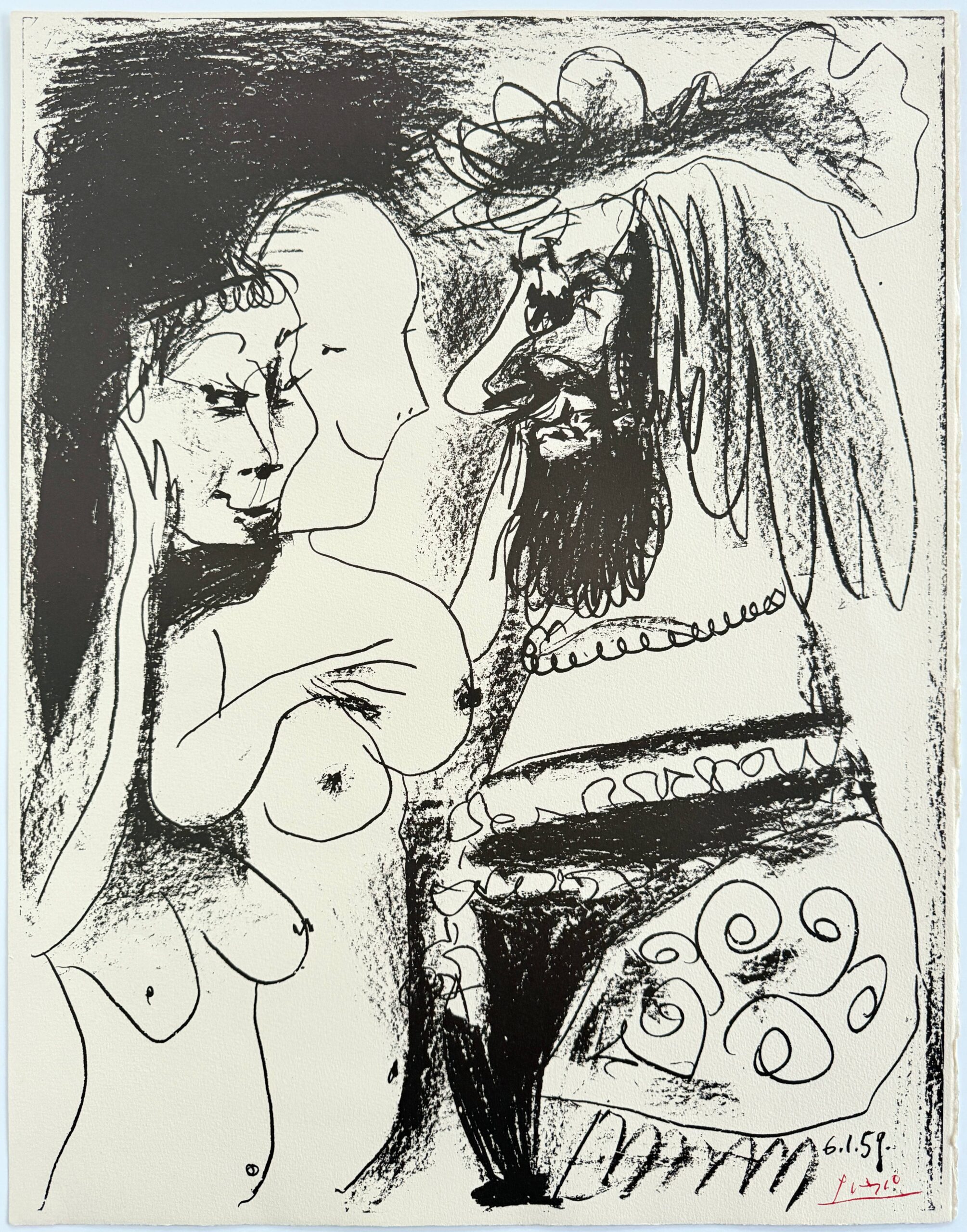 Le vieux Roi by Pablo Picasso