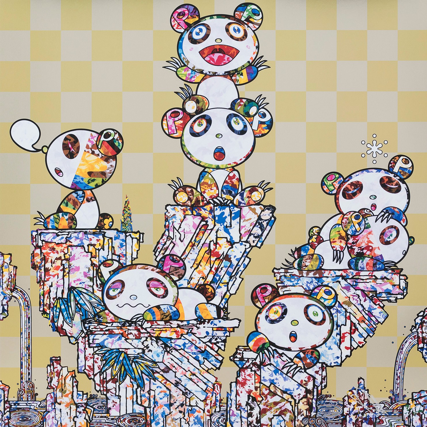 Panda Cups Panda Cups by Takashi Murakami
