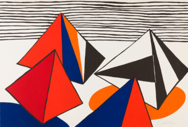 Pyramids by Alexander Calder at Christopher-Clark Fine Art