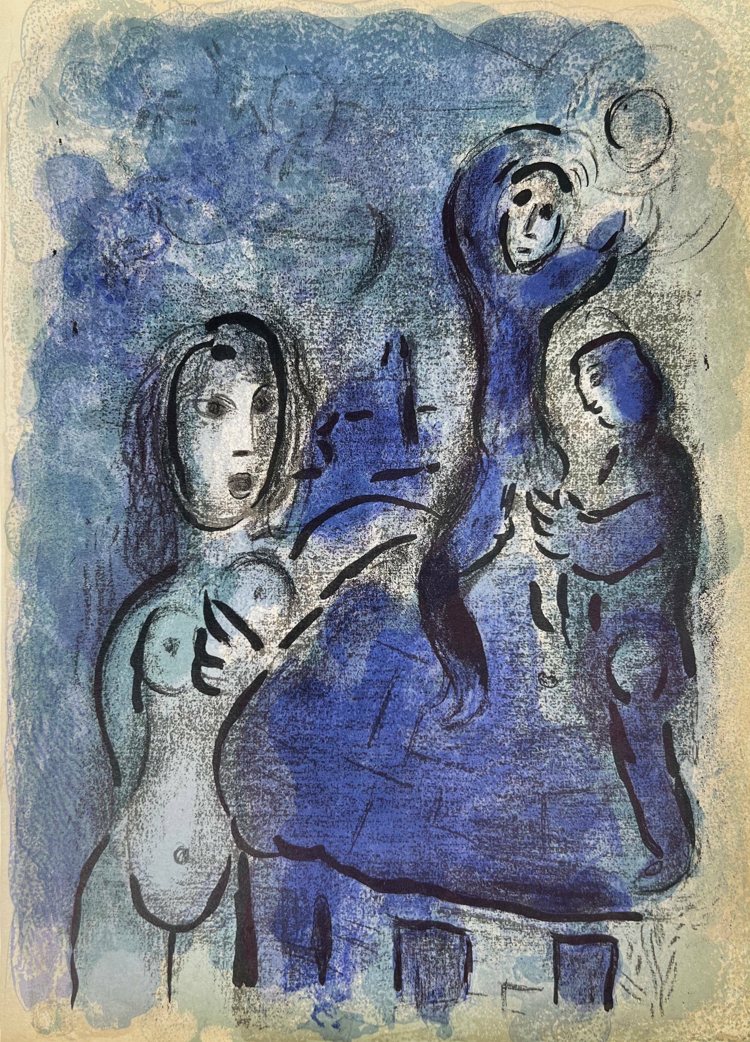Rahab and the Spies of Jericho by Marc Chagall