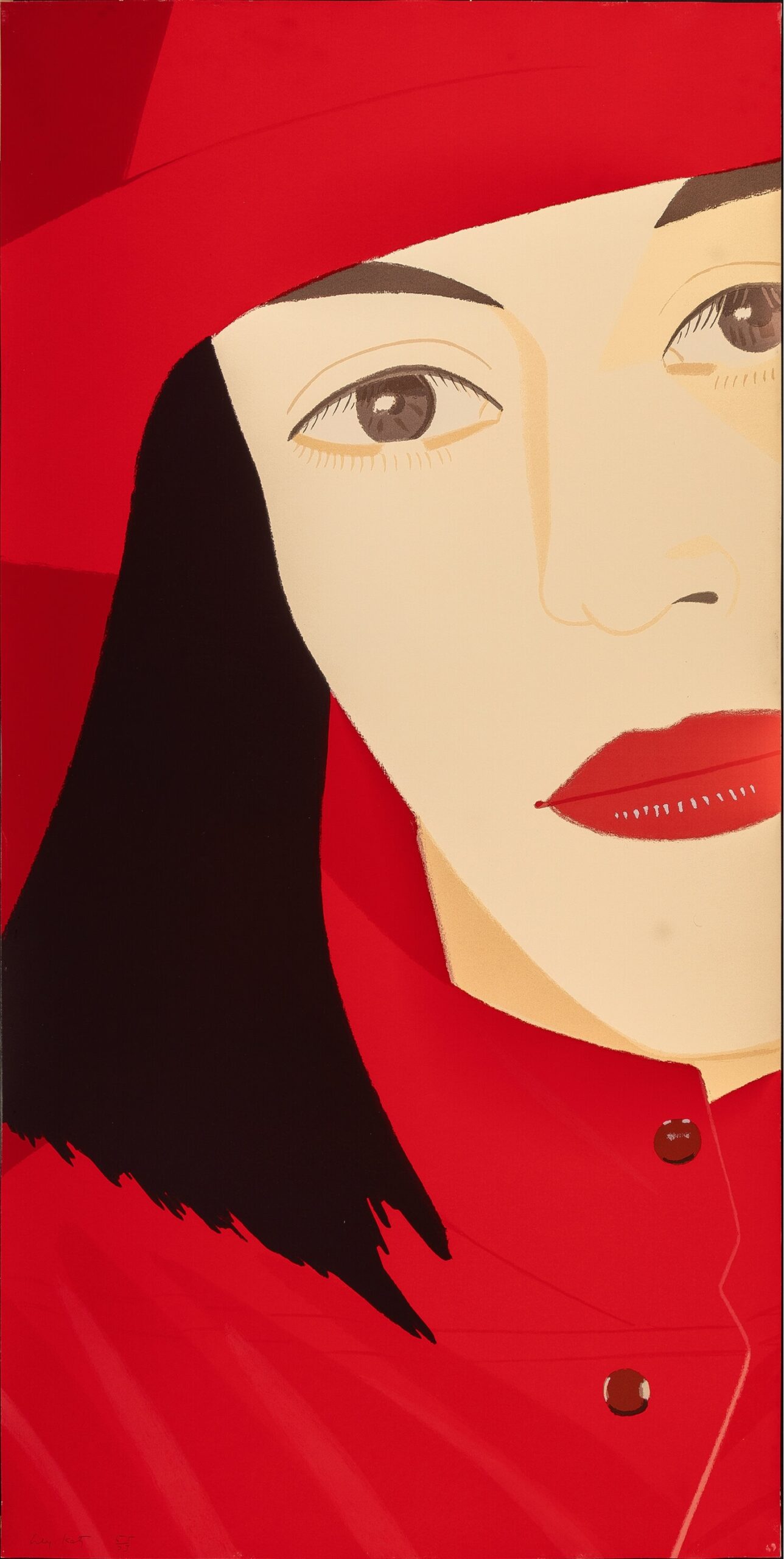Red Coat by Alex Katz