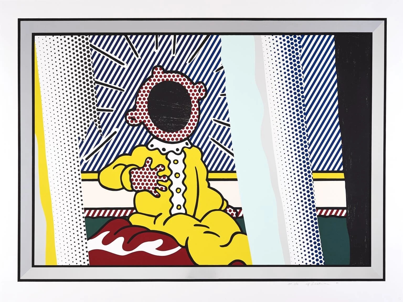 Reflections on The Scream, from Reflections Series by Roy Lichtenstein