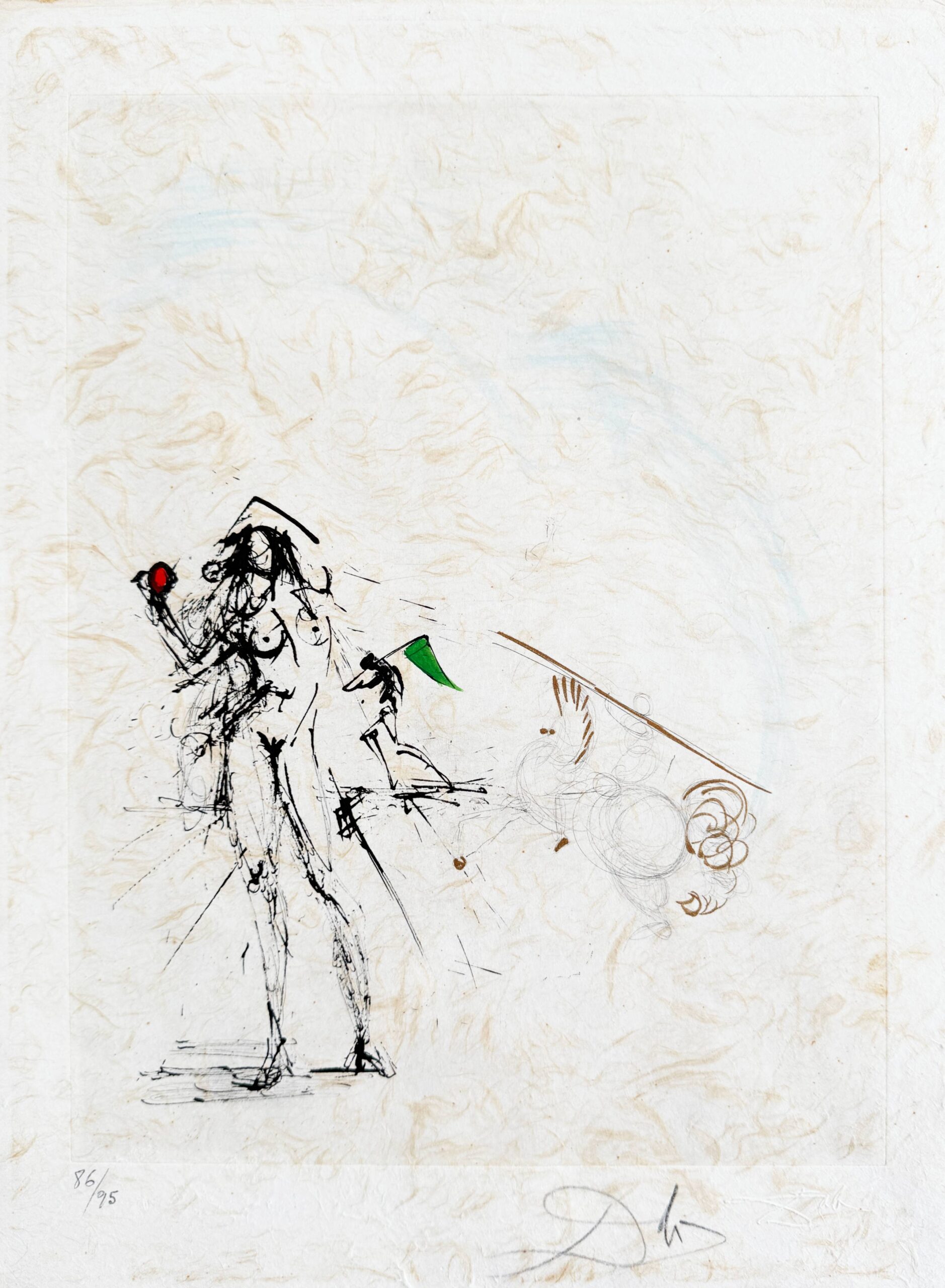 Le Pecheur by Salvador Dalí
