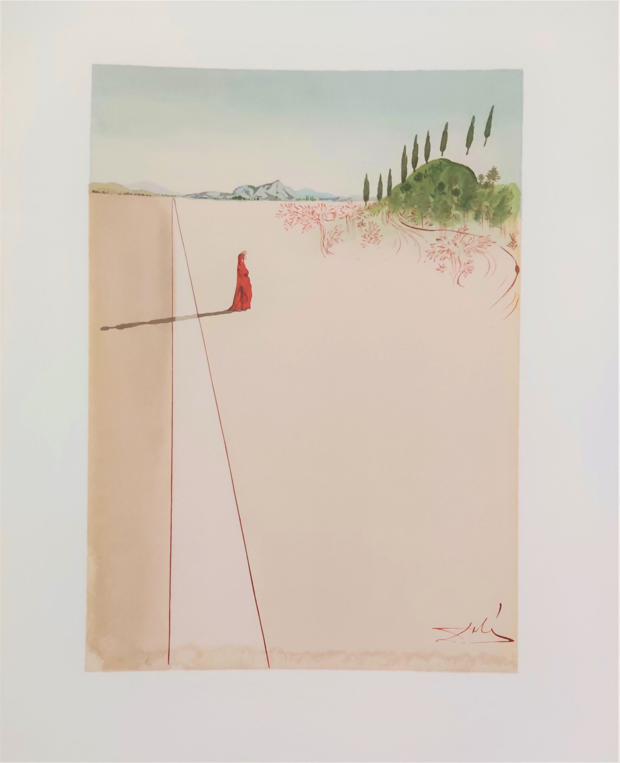 The Inferno, Canto 1 – Departure for the Great Journey by Salvador Dalí