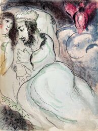 Sarah And Abimelech by Marc Chagall at Epicentrum Art Gallery