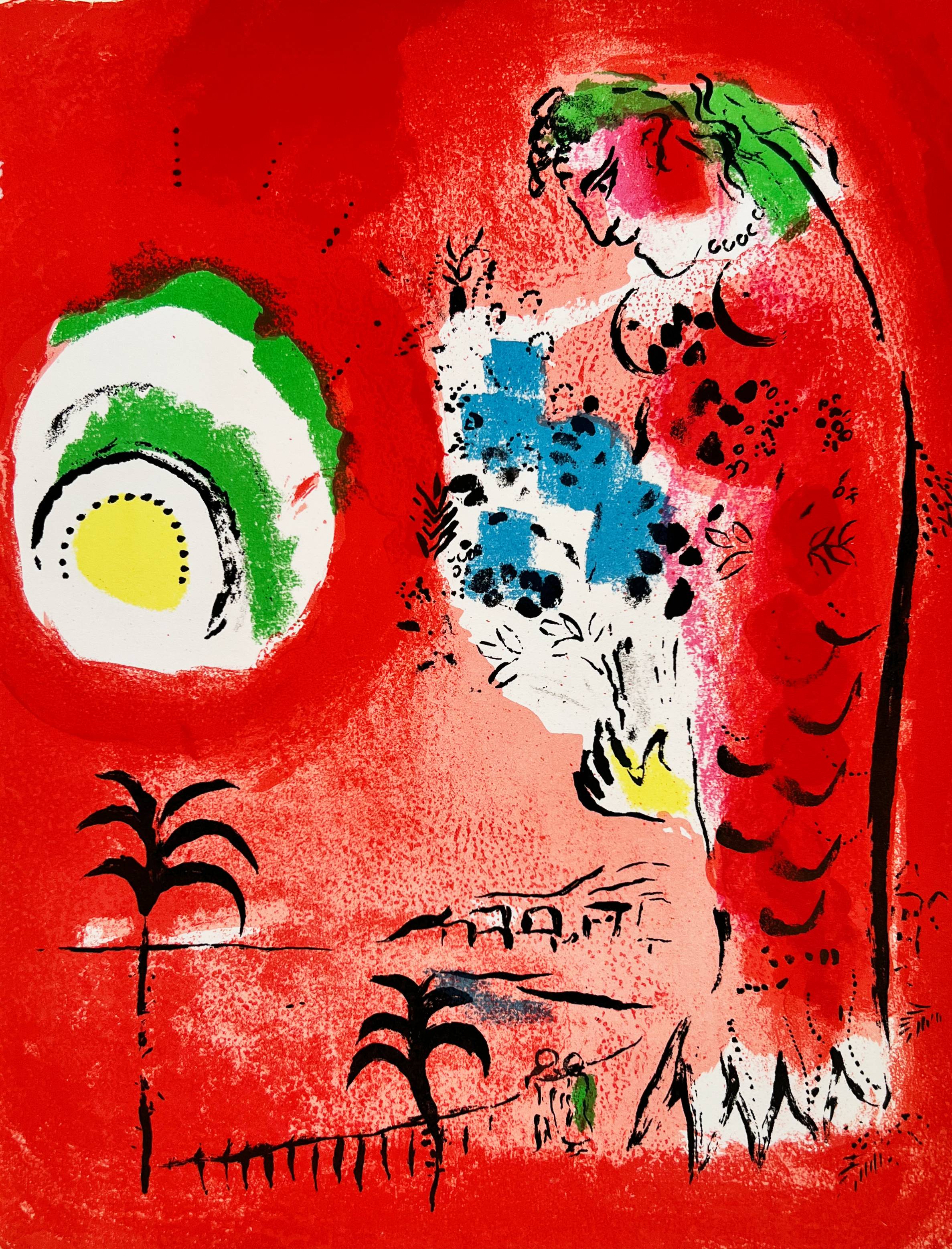 The Bay of Angels by Marc Chagall