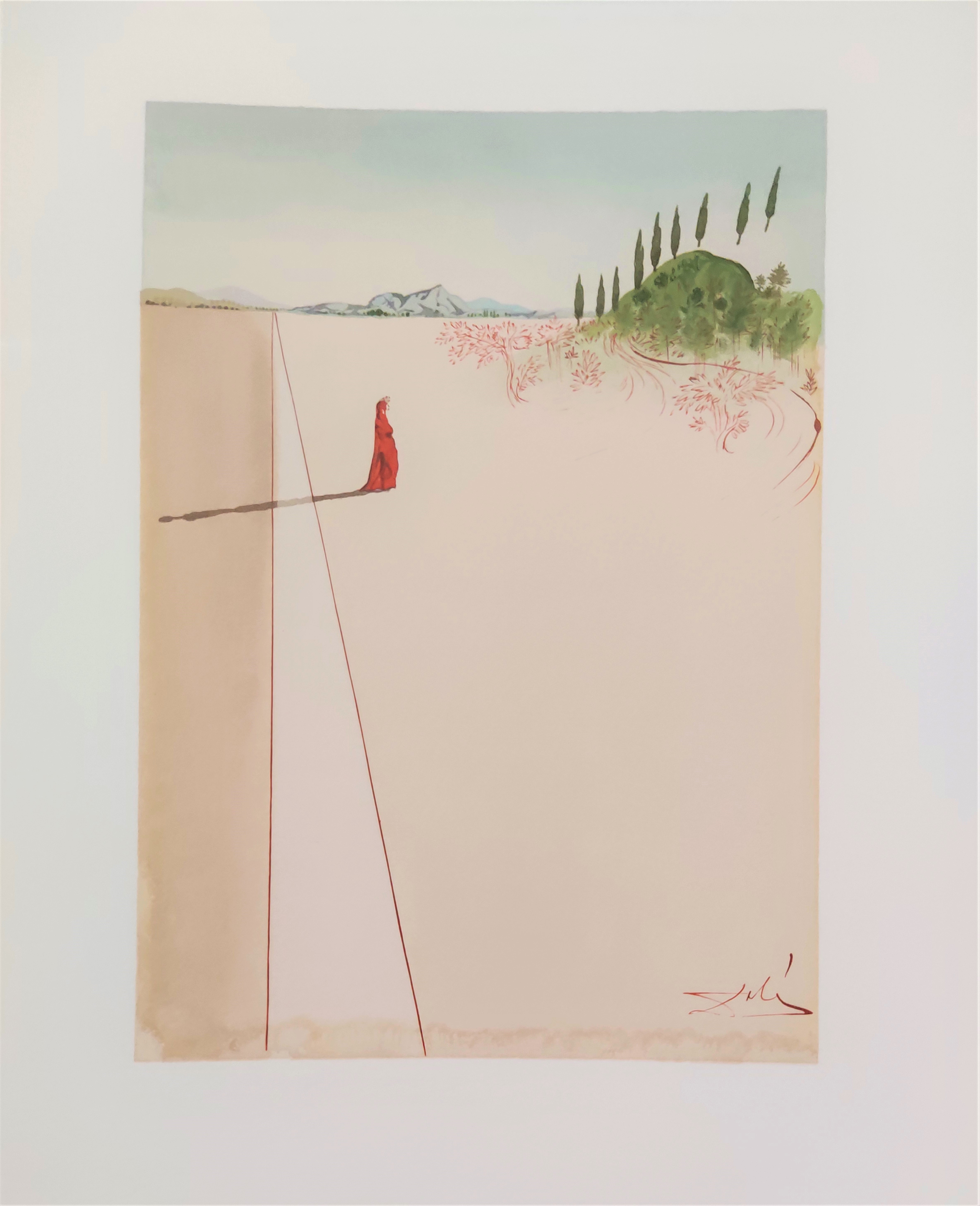The Inferno, Canto 1 – Departure for the Great Journey by Salvador Dalí