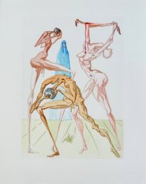 The Inferno, Canto 26 – The Dwellers of Prato by Salvador Dalí at Epicentrum Art Gallery