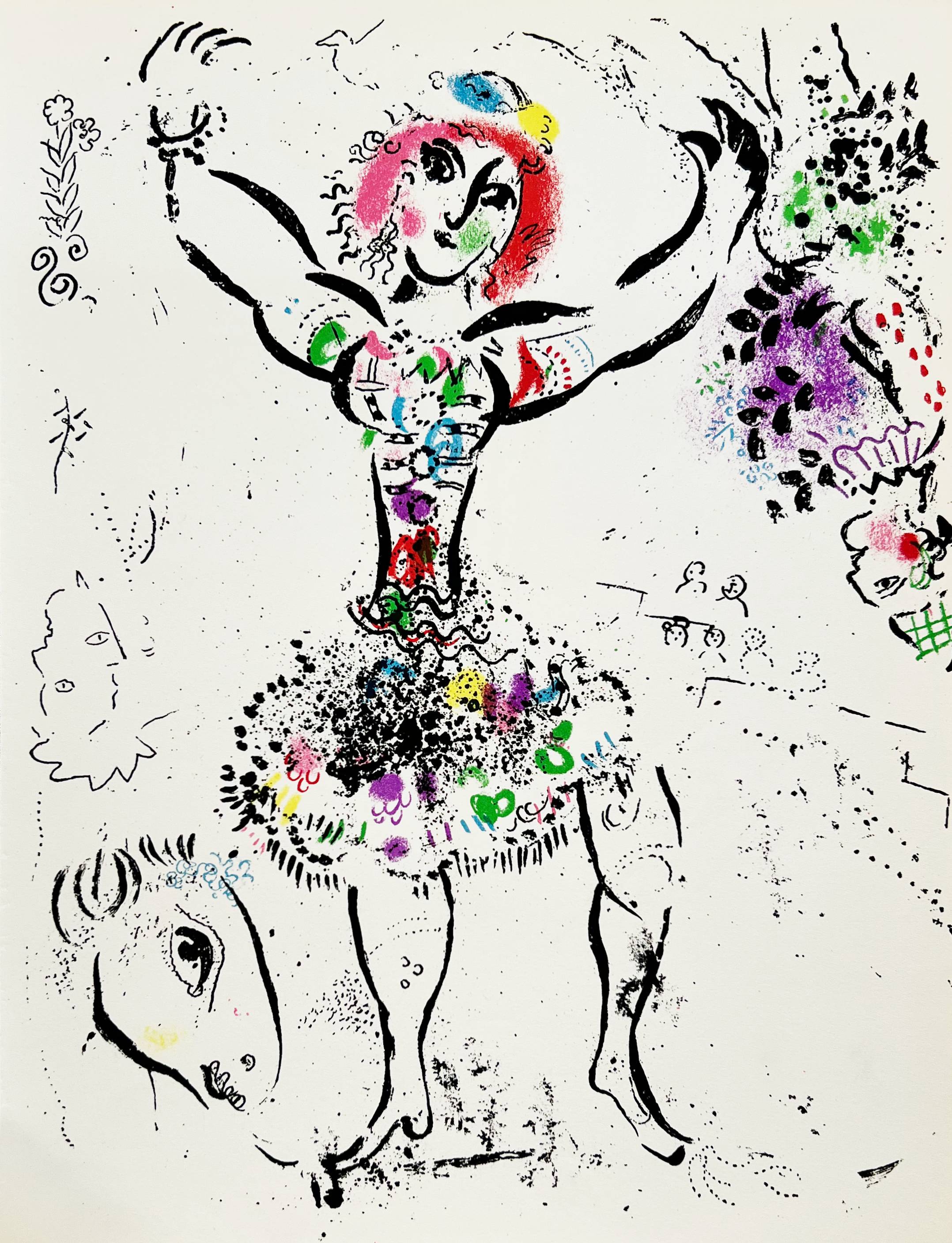The Juggler by Marc Chagall