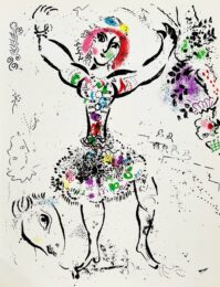 The Juggler by Marc Chagall at Epicentrum Art Gallery