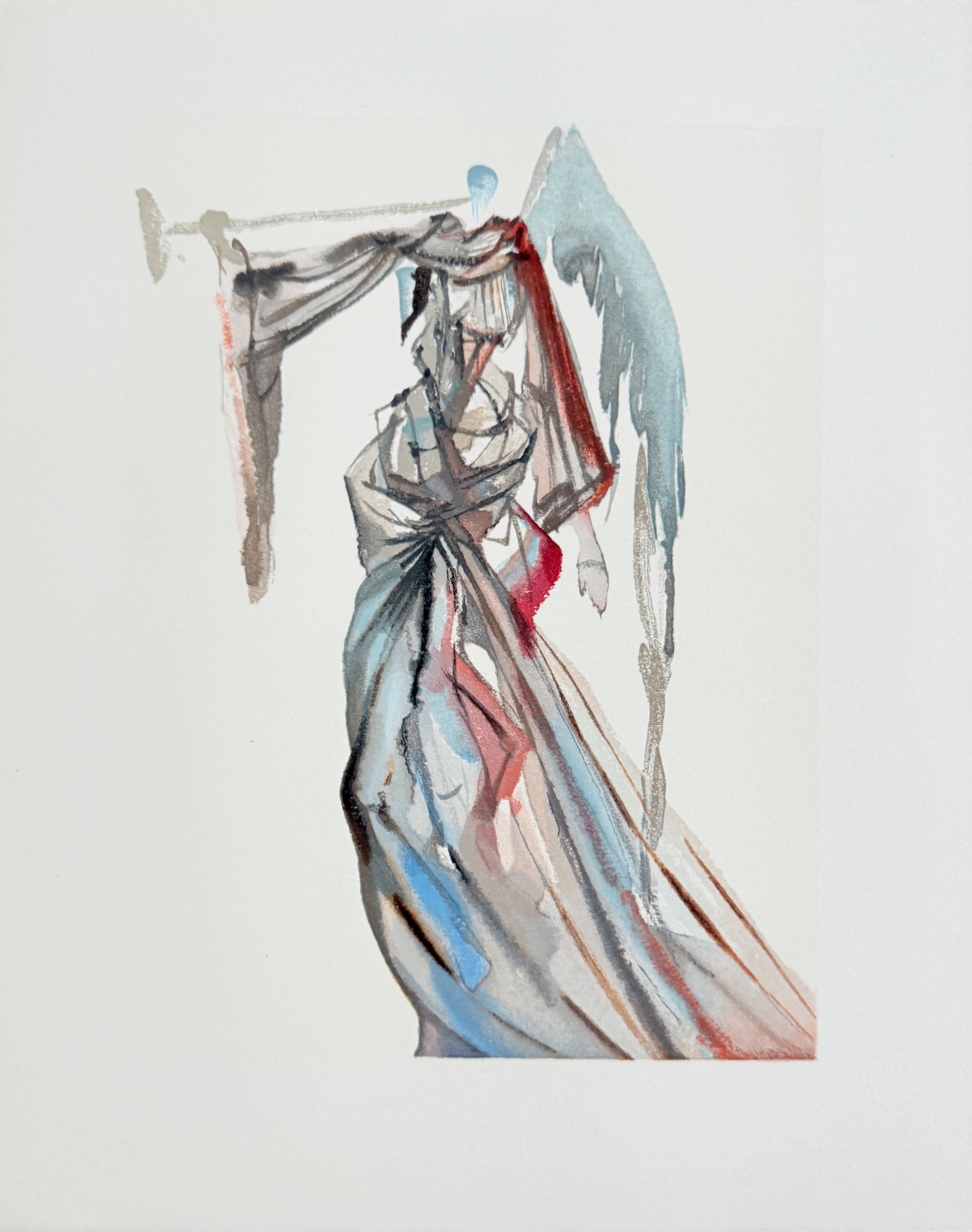 The Paradise, Canto 10 – The Angel of the Sun by Salvador Dalí
