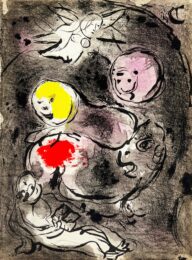 The Prophet Daniel in the Lions’ Den by Marc Chagall at Epicentrum Art Gallery