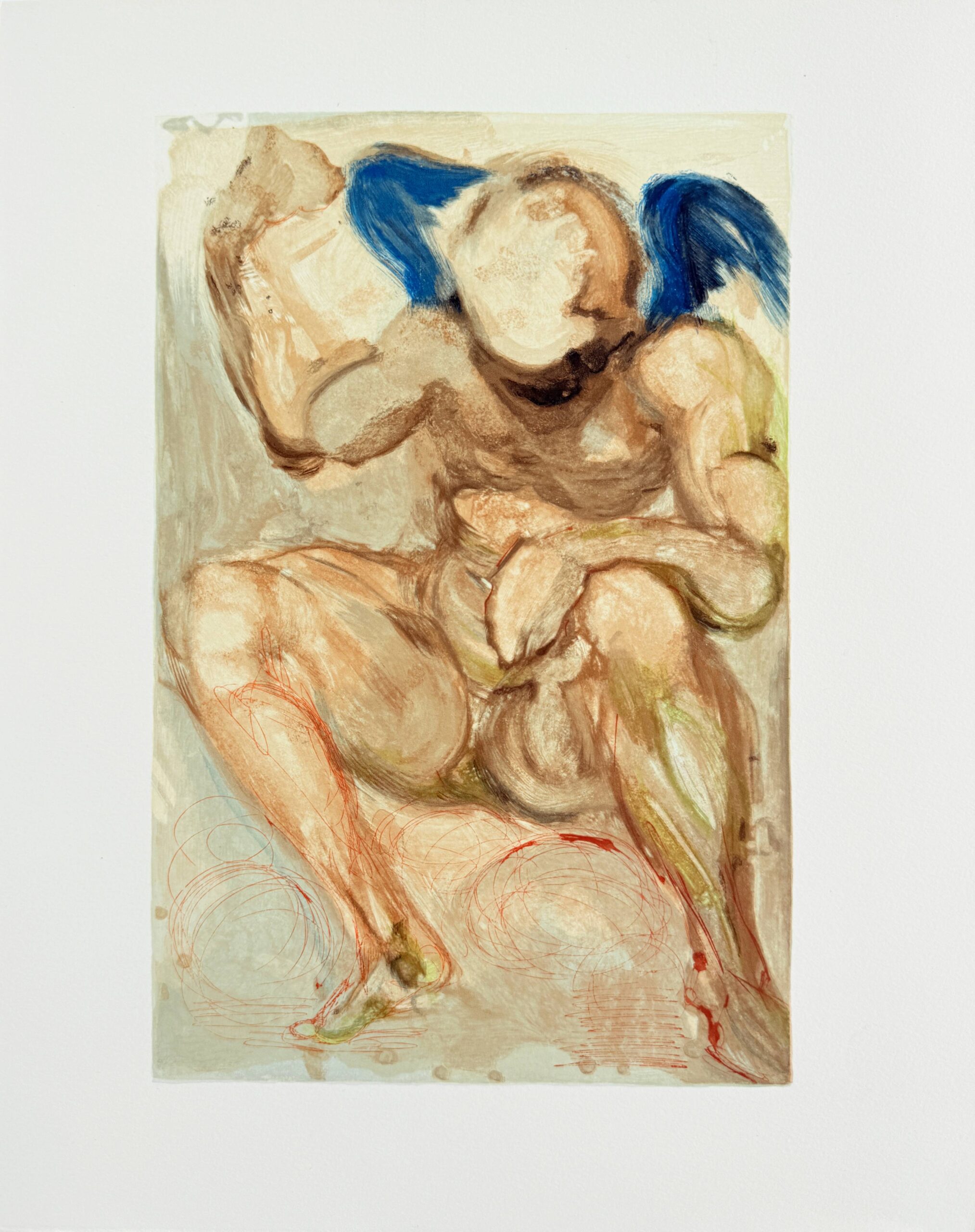 The Purgatory, Canto 15 – Envy by Salvador Dalí