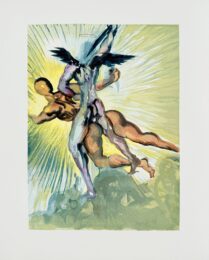 The Purgatory, Canto 8  – The Guardian Angels of the Valley by Salvador Dalí at Epicentrum Art Gallery