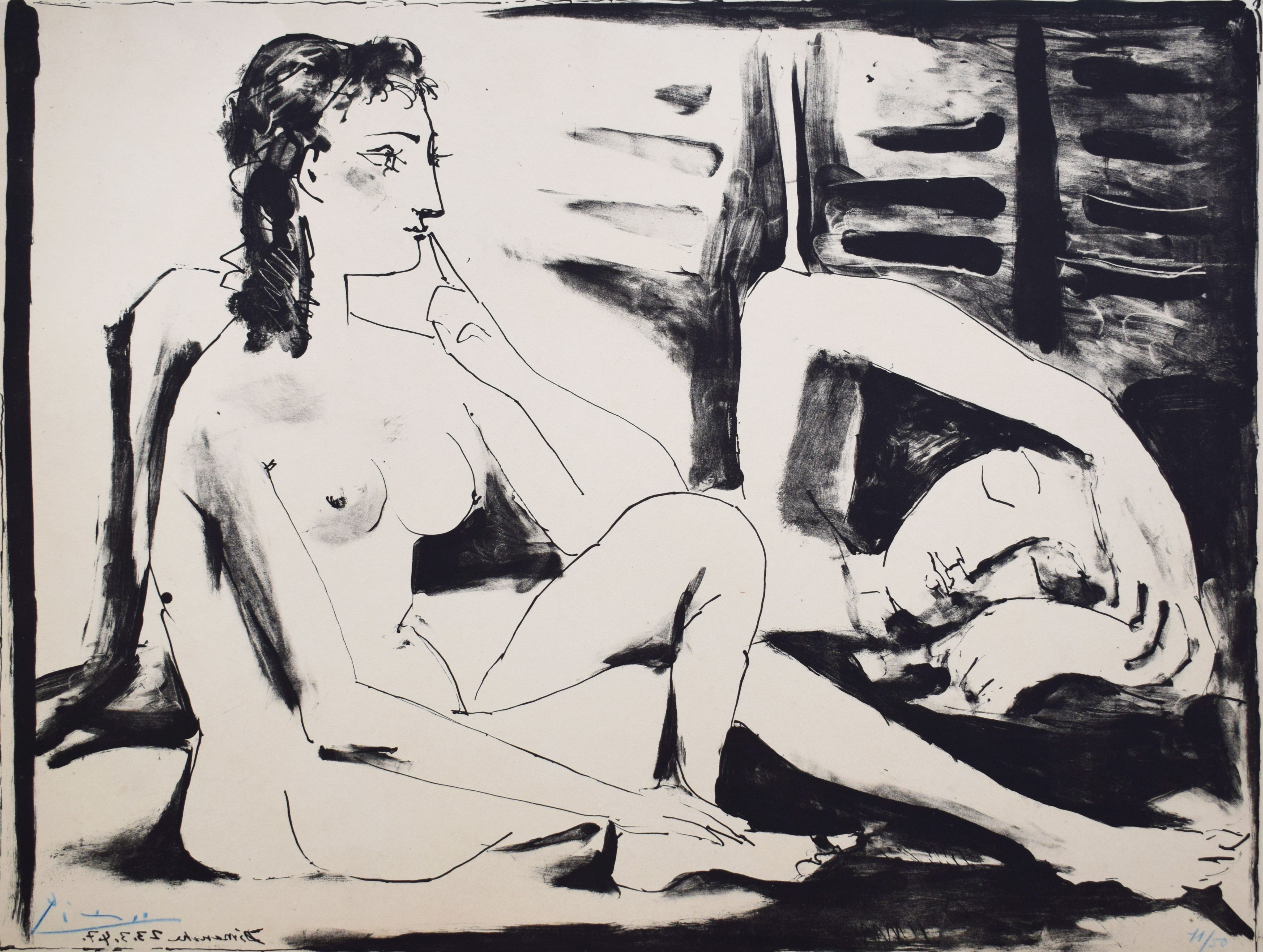The Sleeping Woman | La dormeuse by Pablo Picasso