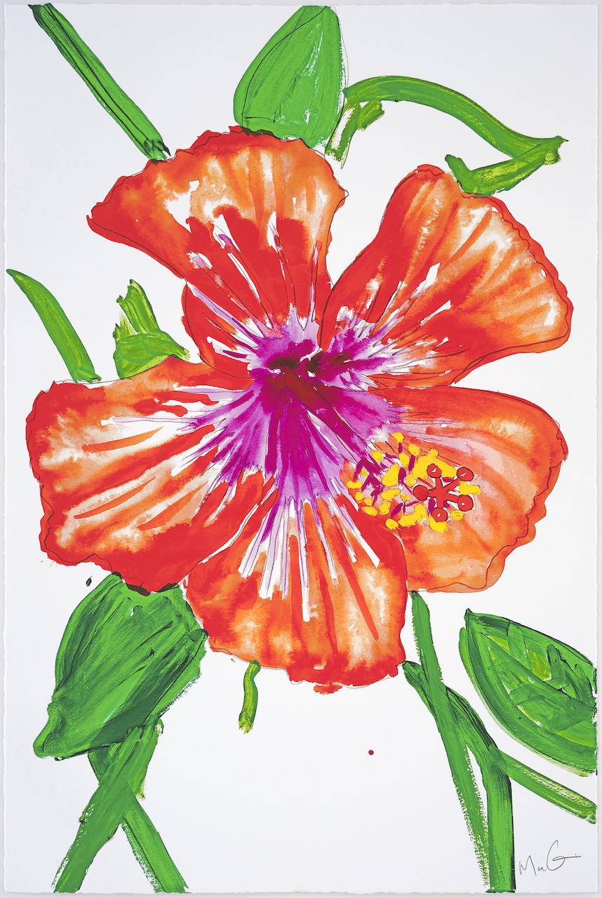 The Variety of Morphological Experience, Hibiscus by Marc Quinn
