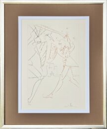 The lion’s court by Salvador Dalí at Epicentrum Art Gallery
